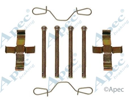 APEC BRAKING Tarvikesarja, jarrupala KIT255